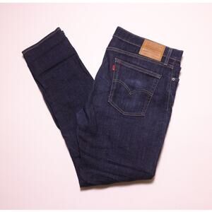 Levi's 510 Dark Blue Mens Skinny Jeans W34 L32